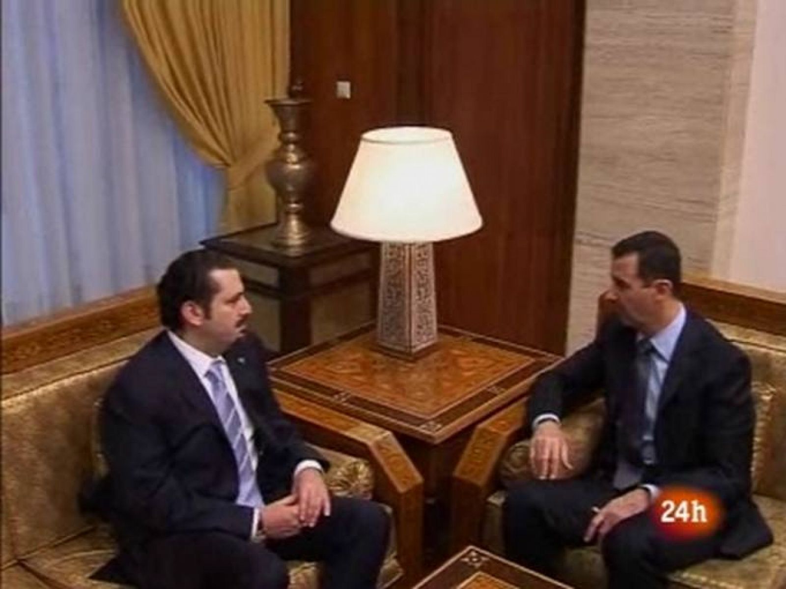 Sin programa: Visita de Hariri a Damasco | RTVE Play