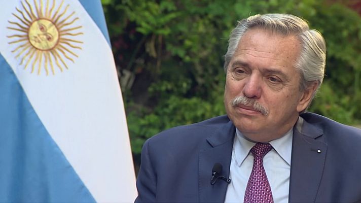 Entrevista a Alberto Fernández, presidente de Argentina