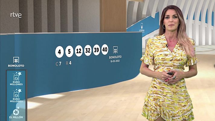 Loterías - Sorteo de la Bonoloto y Euromillones del 10/05/2022