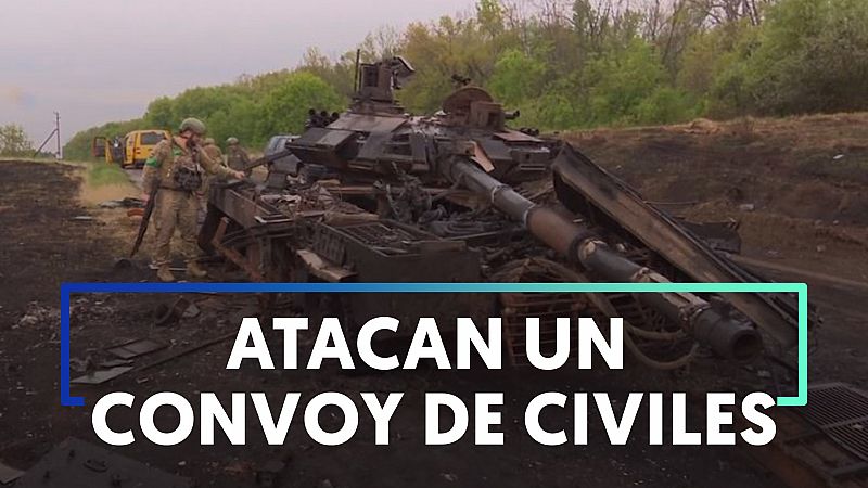 Rusia ataca un convoy de civiles que intentaban huir de Járkov