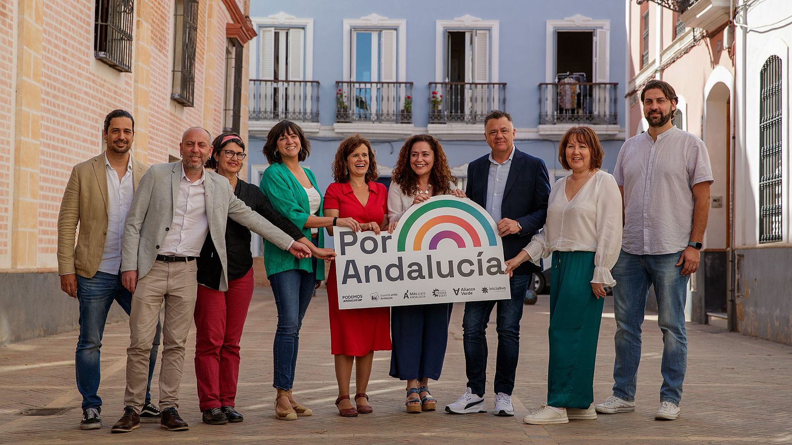 'Por Andalucía' escenifica su unidad y da por zanjados sus choques