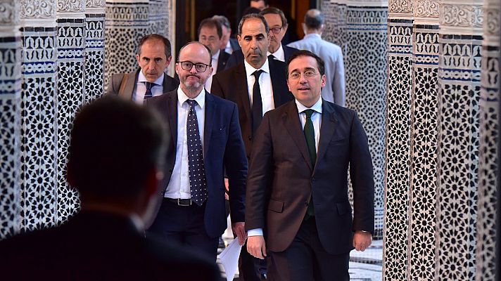 Telediario 2 - Albares anuncia la reapertura de las fronteras de Ceuta y Melilla en los próximos días