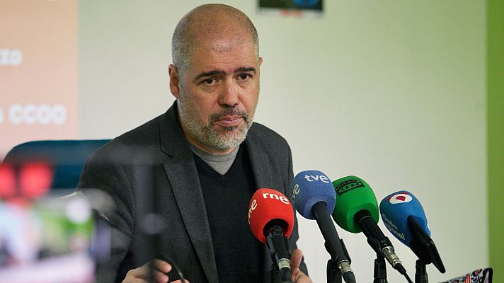 La hora de La 1 - Sordo prevé una "mayor tensión" y "conflictividad" en la negociación de los convenios colectivos ante la inflación