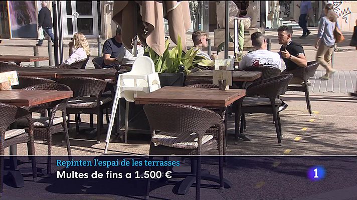 Repinten l'espai de les terrasses