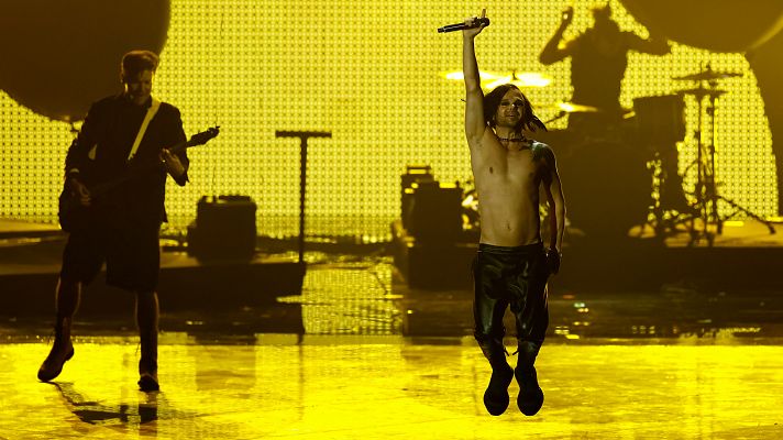 Eurovisión - Finlandia: The Rasmus canta "Jezebel"