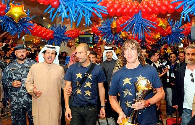  - El Barça, homenajeado... en Kuwait