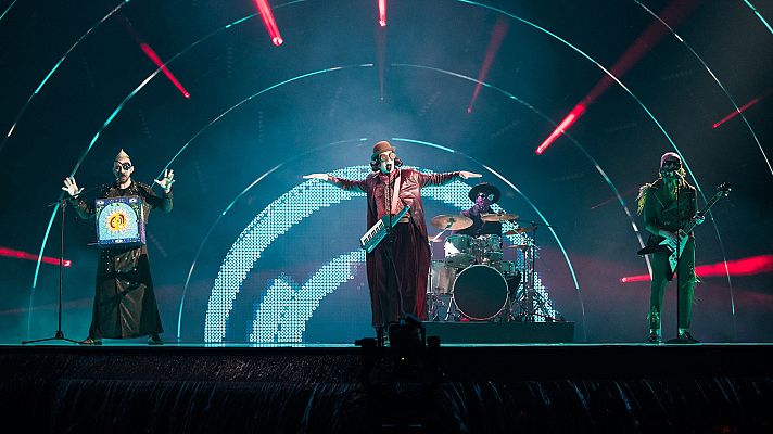 Eurovisión - Georgia: Circus Mircus canta "Lock Me In"