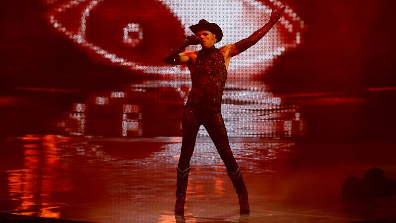 Eurovisión 2022 - San Marino: Achille Lauro canta "Stripper" en la semifinal 2