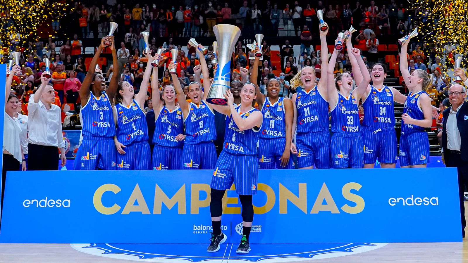 Perfumerías Avenida, campeón de la Liga femenina de baloncesto 2021/2022 -- Ver ahora