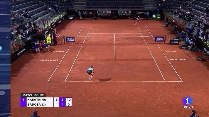 Paula Badosa cae eliminada en Roma