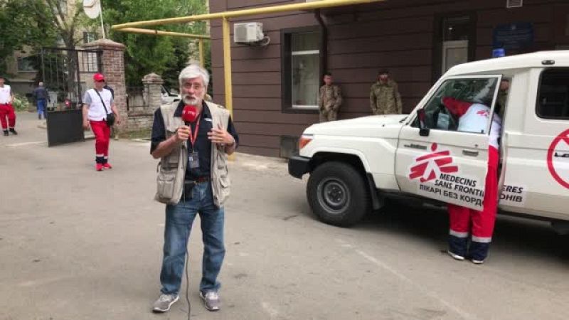 El hospital de Bakhmut acoge a los heridos en la guerra - Escuchar ahora