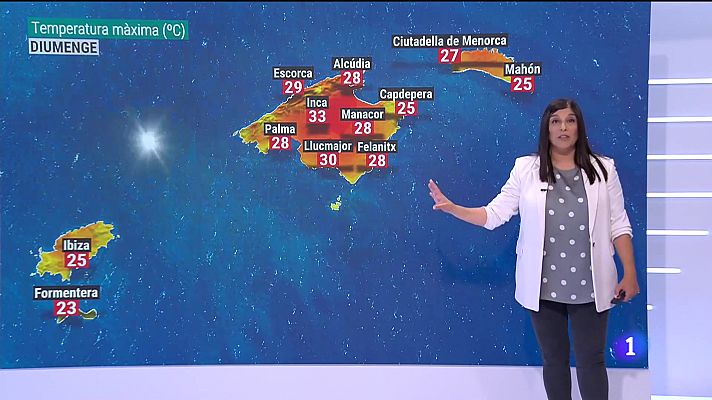 El temps a les Illes Balears - 13/05/22