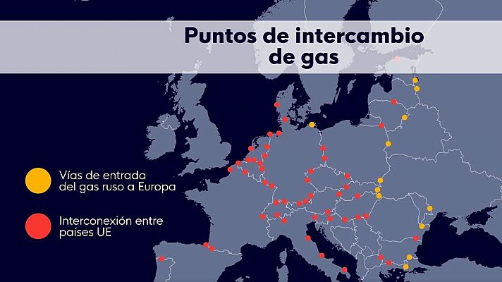Europa piensa en la 'cláusula de solidaridad' ante un corte del gas ruso