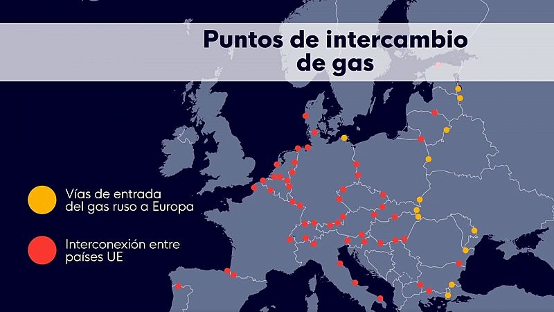 Europa piensa en la 'cláusula de solidaridad' ante un corte del gas ruso