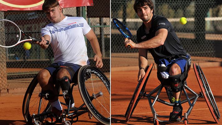 Telediario 2 - Dos españoles competirán en Roland Garros en tenis en silla