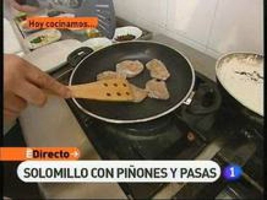 RTVE Cocina - Solomillo con piñones y pasas