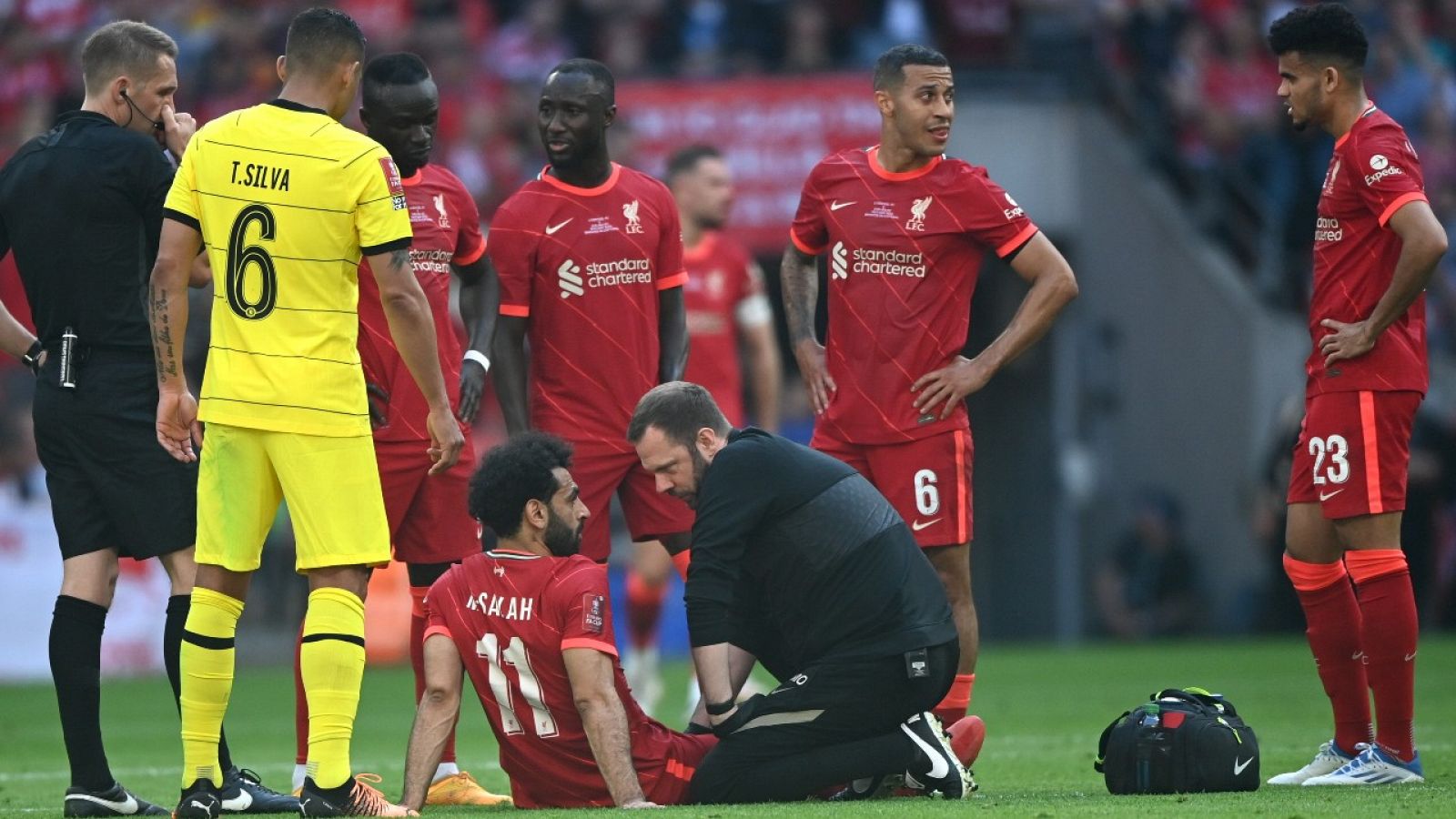 Salah cae lesionado en el Liverpool a dos semanas de la final de Champions