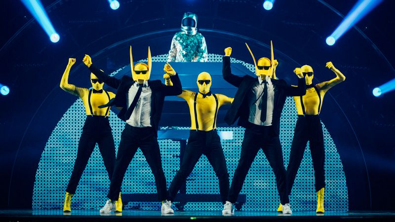 Eurovisión 2022 - Noruega: Subwoolfer canta "Give That Wolf A Banana" en la final 
