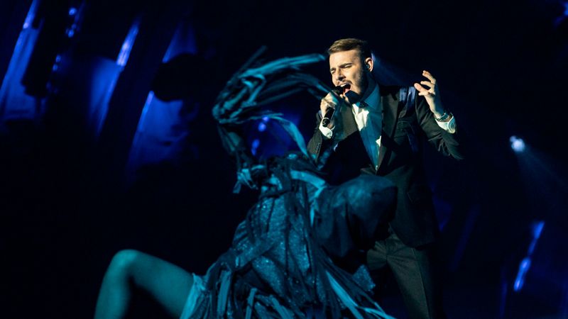 Eurovisión 2022 - Polonia: Ochman canta "River" en la final 
