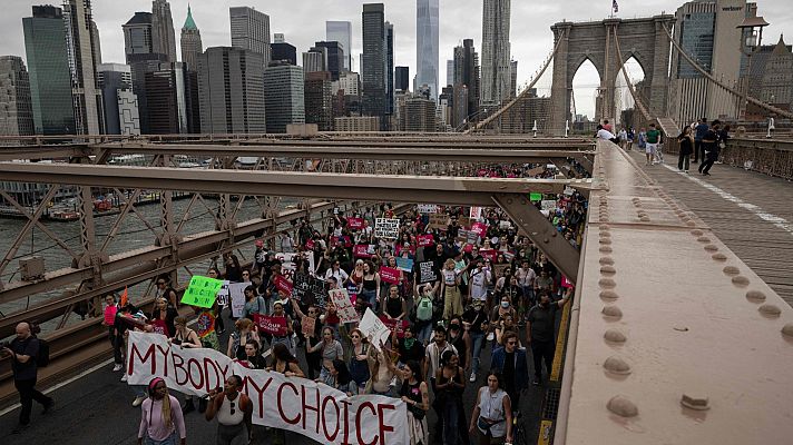 Manifestaciones a favor del aborto en Estados Unidos