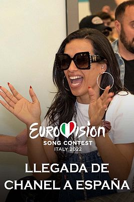 Eurovisión - Llegada de Chanel a España