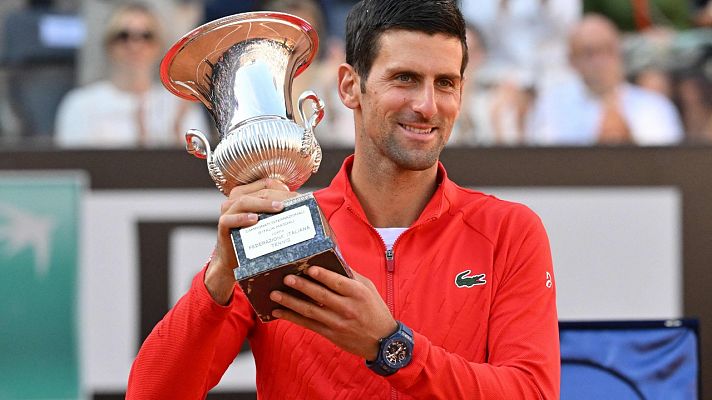 Telediario 2 - Djokovic gana en Roma y presentan su candidatura a Roland Garros