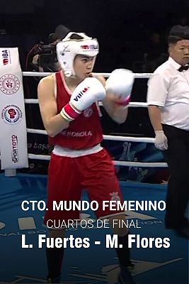 Cto. del Mundo Femenino. 1/4 Final - 50kg Laura Fuertes