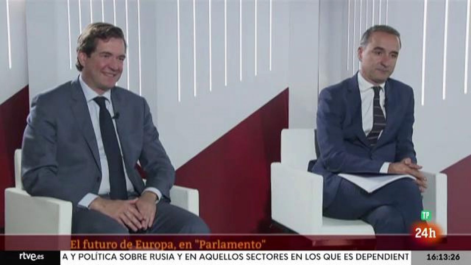 Parlamento - La entrevista - El futuro de Europa: Pere Joan Pons (PSOE) y Pablo Hispán (PP) - 14/05/2022