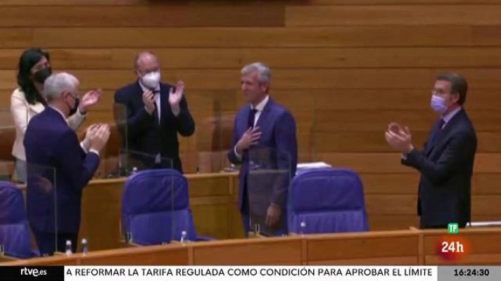 Parlamento - Rueda, presidente de Galicia