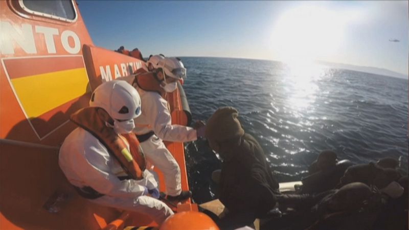 Ocho muertos por naufragio en el mar de Alborán - Ver ahora