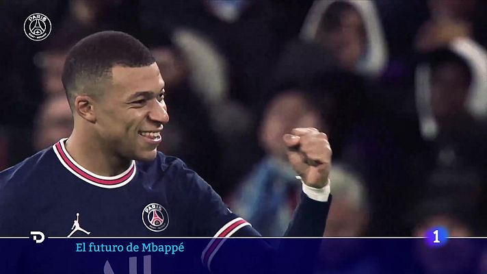 Telediario 1 - Mbappé reconoce que tiene "casi" tomada la decisión sobre su futuro