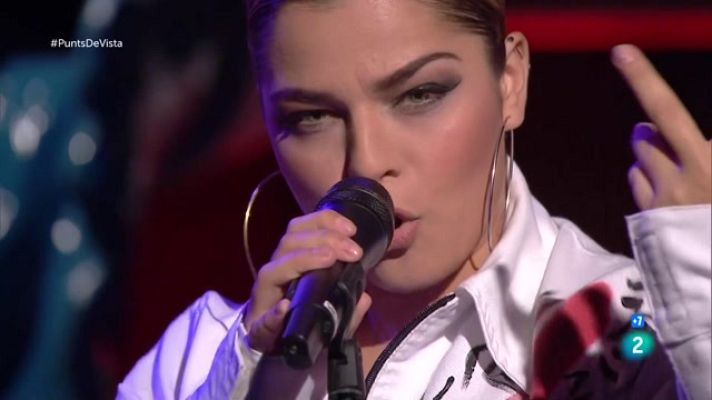 Punts de vista - Tatiana Delalvz interpreta en directe 'Yo nací pa'amarte'