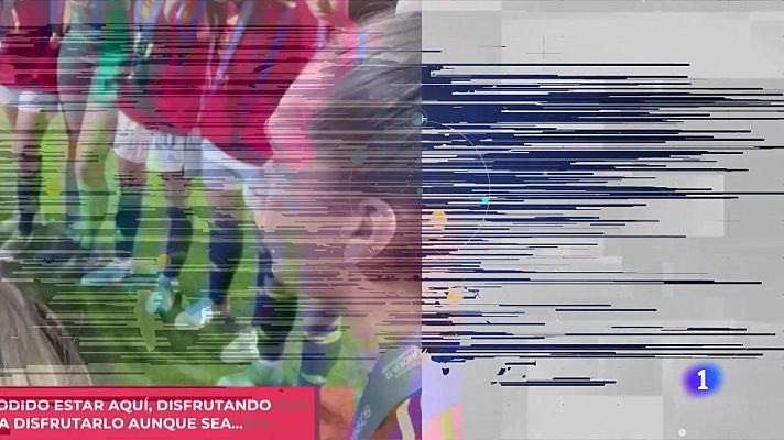 Telediario 2 - El inspirador discurso de la capitana sub-17 tras perder la final del Europeo