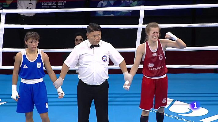 Laura Fuertes se asegura una medalla en los Mundiales de Boxeo  