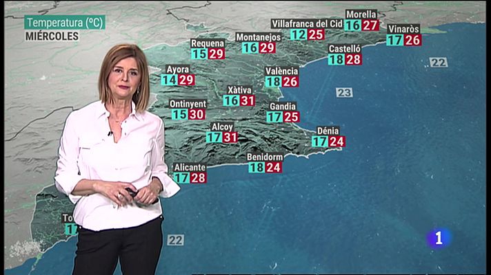 L'informatiu - Comunitat Valenciana - El tiempo en la Comunitat Valenciana - 17/05/22