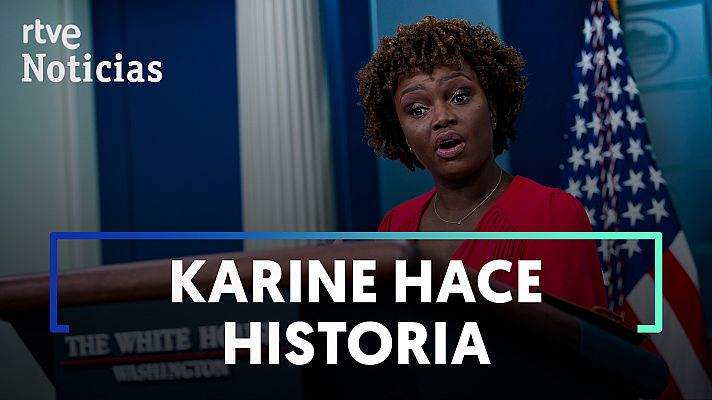 Karine Jean-Pierre, primera mujer negra, abiertamente homosexual e inmigrante que ocupa el cargo de portavoz de la Casa Blanca