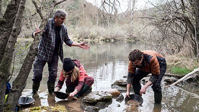 La pepita de oro y el sueño de la cueva