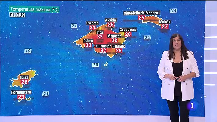 El temps a les Illes Balears - 18/05/22