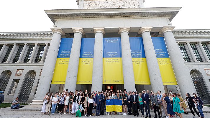 Telediario 1 - El Día de los Museos se celebra con jornada de puertas abiertas y visitas guiadas