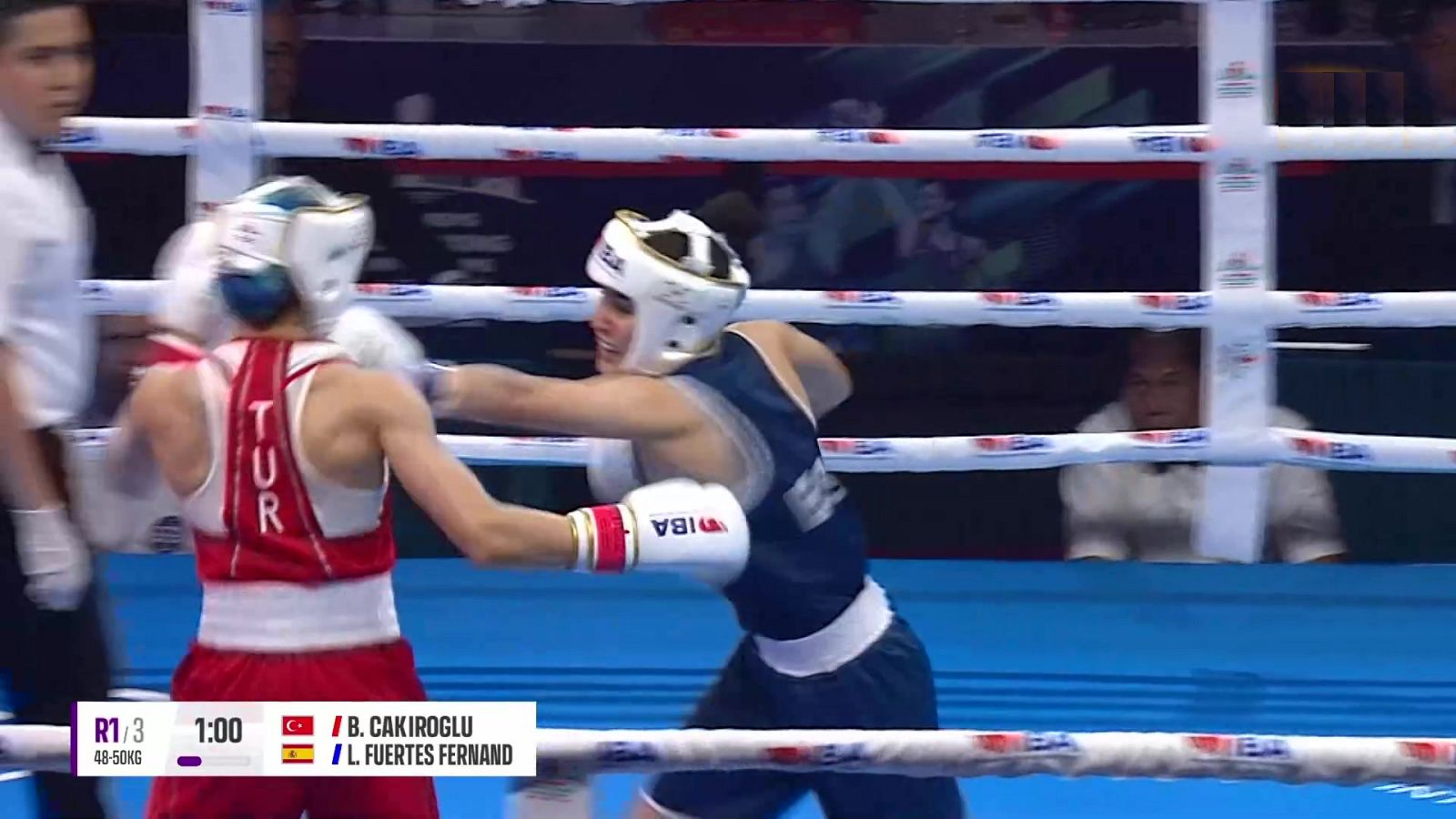 Boxeo - Campeonato del Mundo Femenino. Semifinal - 50kg Laura Fuertes - ver ahora