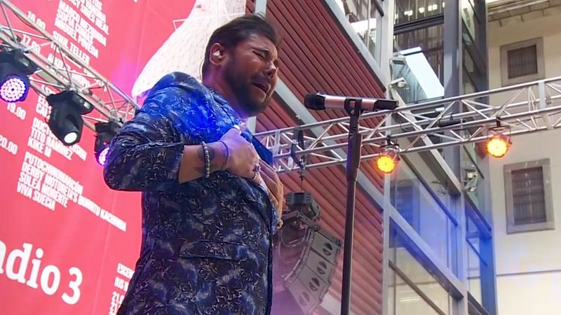 V�DEO: Marco Mezquida, Sof�a Comas y Miguel Poveda