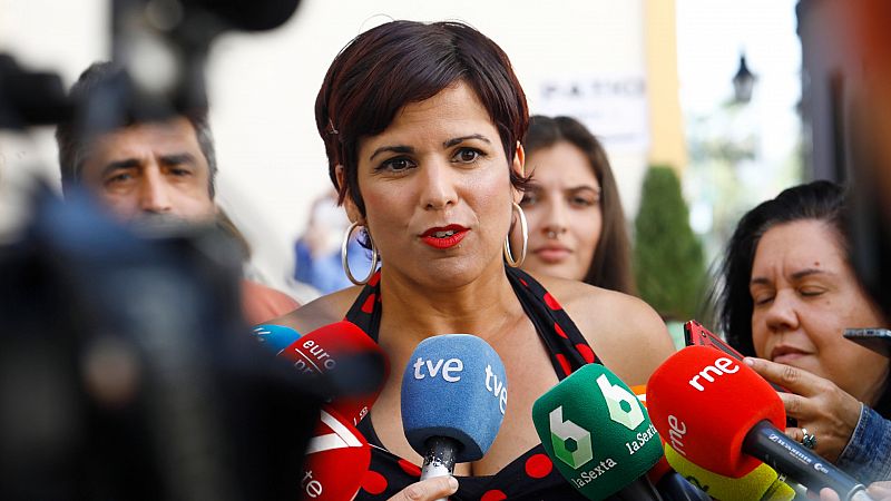 Teresa Rodríguez (Adelante Andalucía), sobre Juanma Moreno: "Hay predisposición a un pacto PP-Vox"