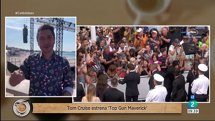 Cannes embogeig amb Tom Cruise: estrena 'Top Gun: Maverick'