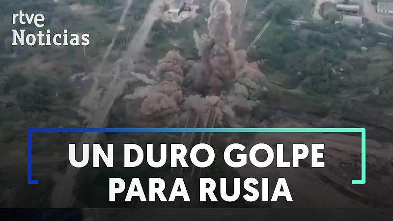 Ucrania vuela un puente para frenar a las tropas rusas en Lugansk  - Ver ahora