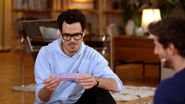 Cesc Escolà i Juan Avellaneda fan rutina de Pilates