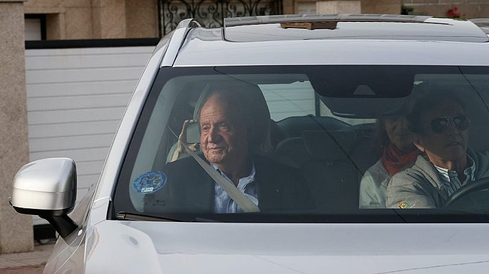 Especiales informativos - Así ha llegado el rey emérito Juan Carlos I a España