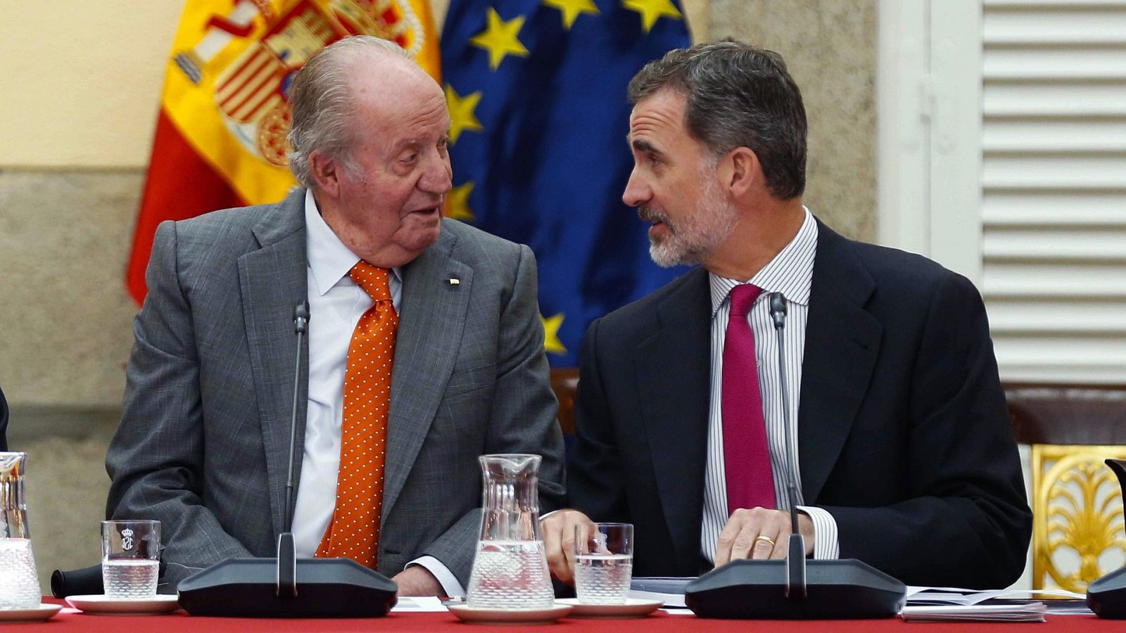 Juan Carlos I se reunirá con Felipe VI el lunes en Zarzuela      