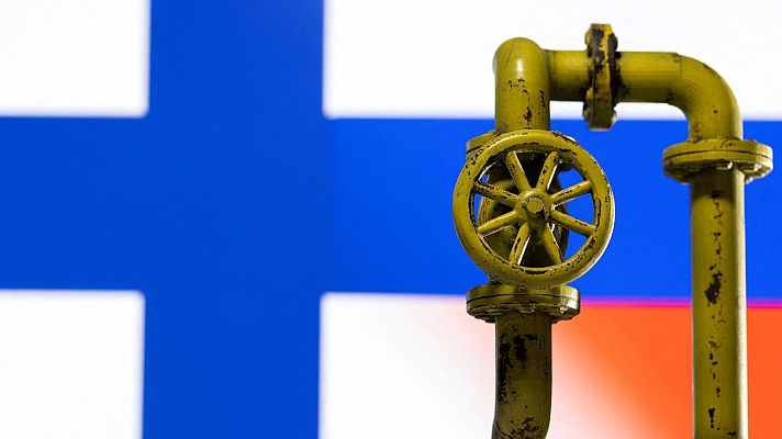 Rusia corta el suministro de gas natural a Finlandia tras negarse a pagar en rublos