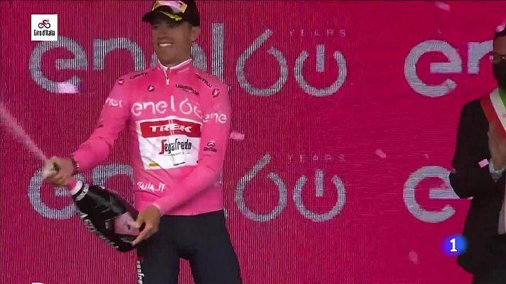 Juanpe López, de 'niño vatio' a maglia rosa del Giro