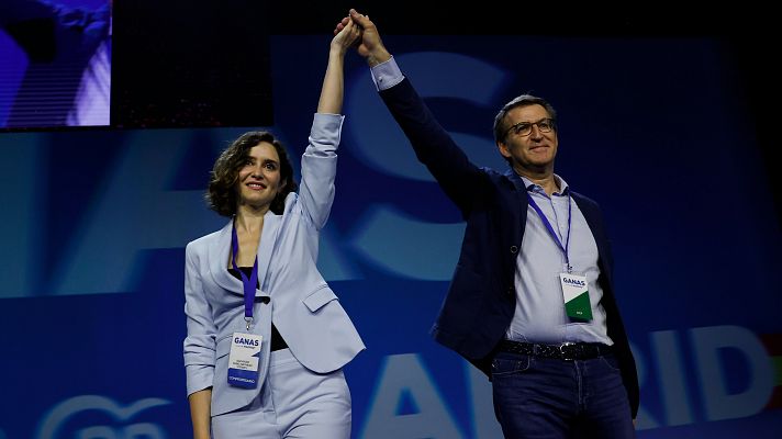 Telediario Fin de Semana - Feijóo ofrece "libertad" a Ayuso y ambos dan por cerrada la crisis en el PP